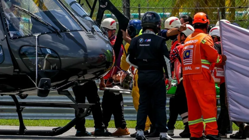 "Sufrió múltiples paros cardíacos": escalofriante parte médico tras el choque en Moto3